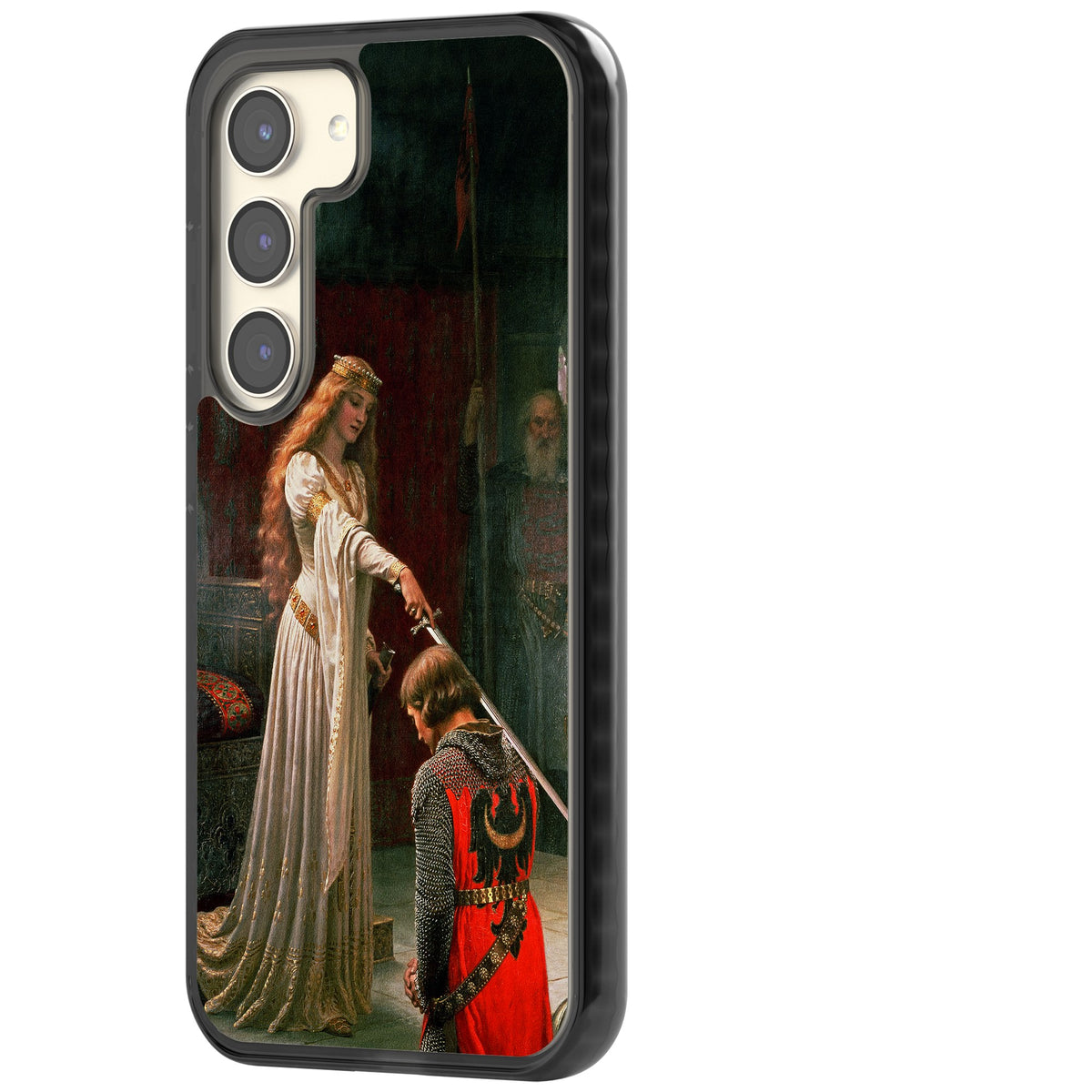The Accolade Samsung S22 / Samsung S22 Plus / Samsung S23 / Samsung S23 Plus / Samsung S24 / Samsung S24 Plus Impact Black Phone Case side