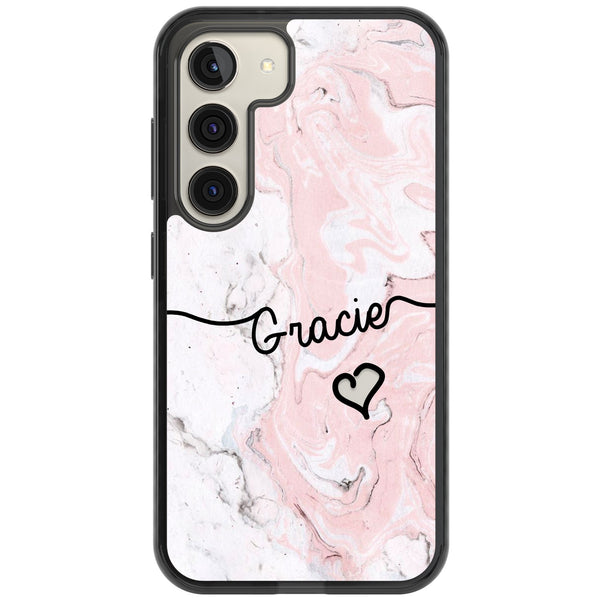 Personalised Pink Marble