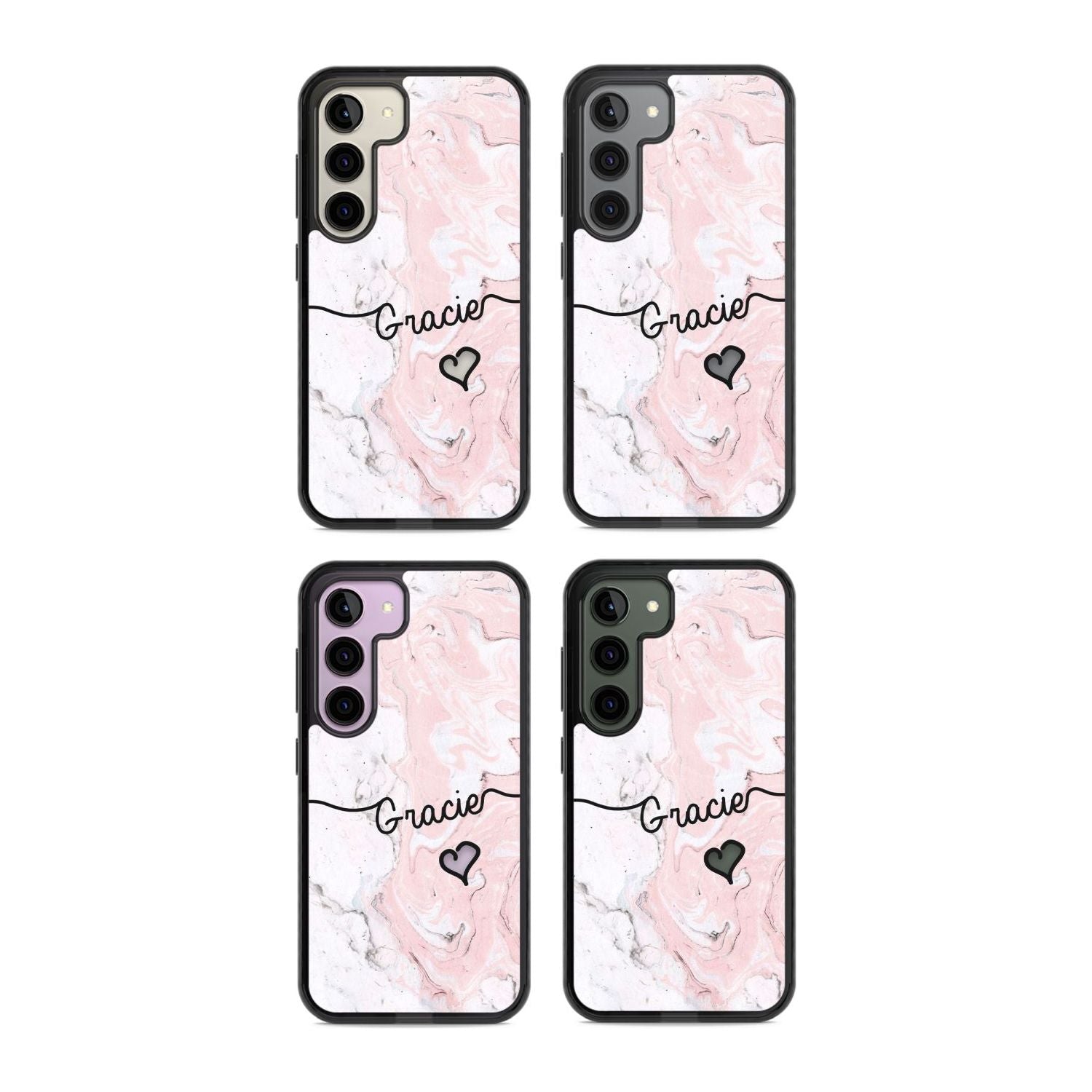 Personalised Pink Marble