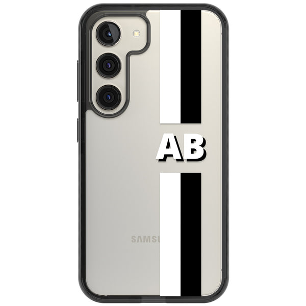 Personalised Bold Two Stripe Name