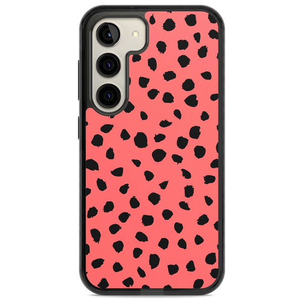 Black Dalmatian Spots On Coral