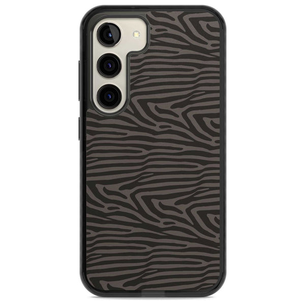 Dark Zebra Print