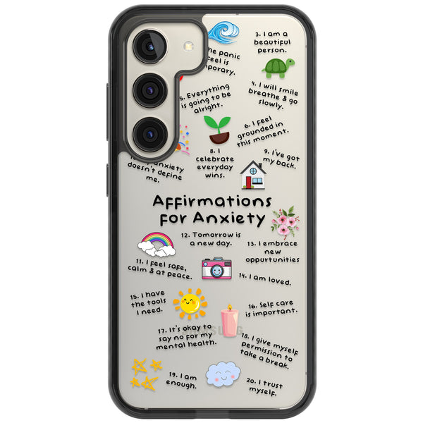 Anxiety Reminders (Black)