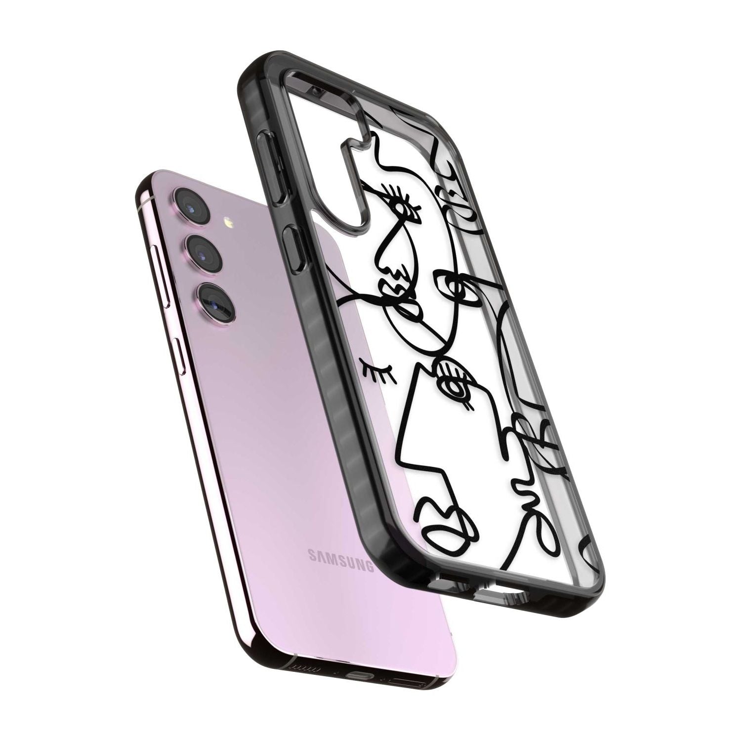 Abstract Continuous Line Faces Black on Clear Phone Case iPhone 15 Pro Max / Black Impact Case,iPhone 15 Plus / Black Impact Case,iPhone 15 Pro / Black Impact Case,iPhone 15 / Black Impact Case,iPhone 15 Pro Max / Impact Case,iPhone 15 Plus / Impact Case,iPhone 15 Pro / Impact Case,iPhone 15 / Impact Case,iPhone 15 Pro Max / Magsafe Black Impact Case,iPhone 15 Plus / Magsafe Black Impact Case,iPhone 15 Pro / Magsafe Black Impact Case,iPhone 15 / Magsafe Black Impact Case,iPhone 14 Pro Max / Black Impact Cas