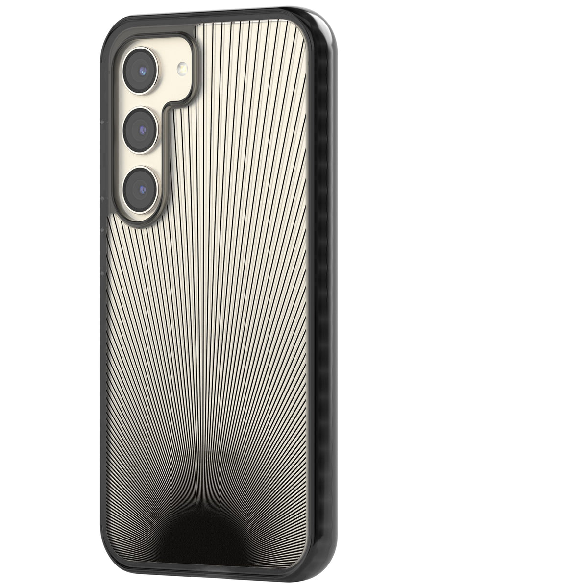 Linear Horizon Samsung S22 / Samsung S22 Plus / Samsung S23 / Samsung S23 Plus / Samsung S24 / Samsung S24 Plus Impact Black Phone Case side