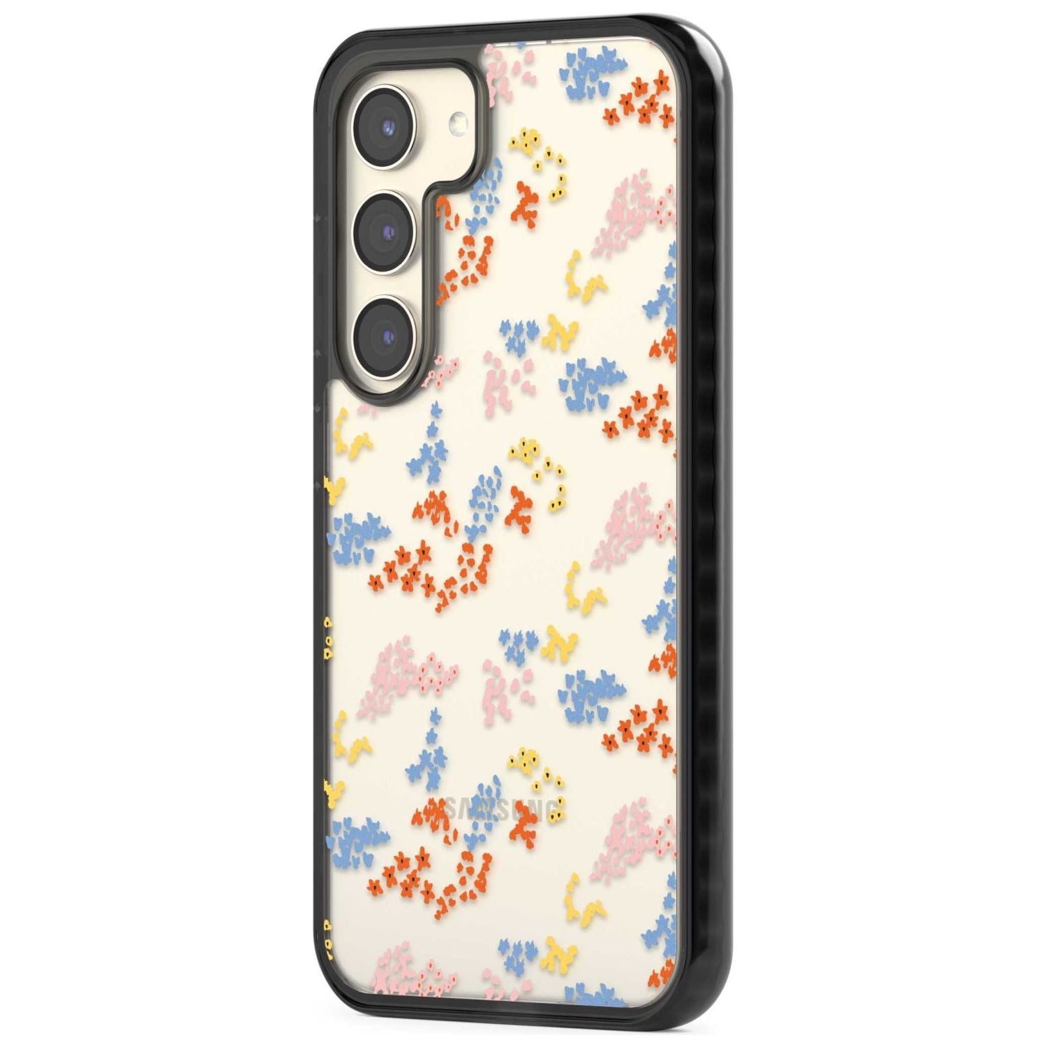 Floral Confetti: Transparent Delight