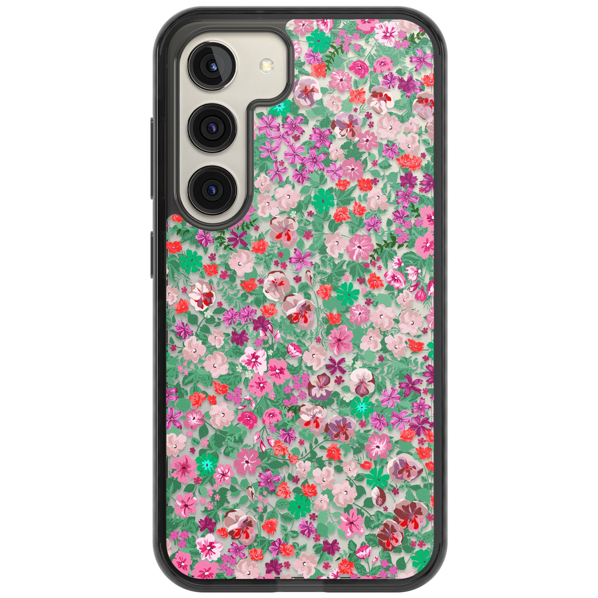 Florentine Meadow Samsung S22 / Samsung S22 Plus / Samsung S23 / Samsung S23 Plus / Samsung S24 / Samsung S24 Plus Impact Black Phone Case front