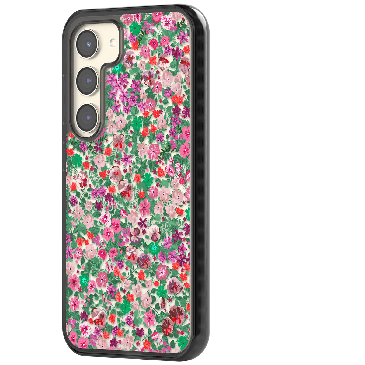 Florentine Meadow Samsung S22 / Samsung S22 Plus / Samsung S23 / Samsung S23 Plus / Samsung S24 / Samsung S24 Plus Impact Black Phone Case side