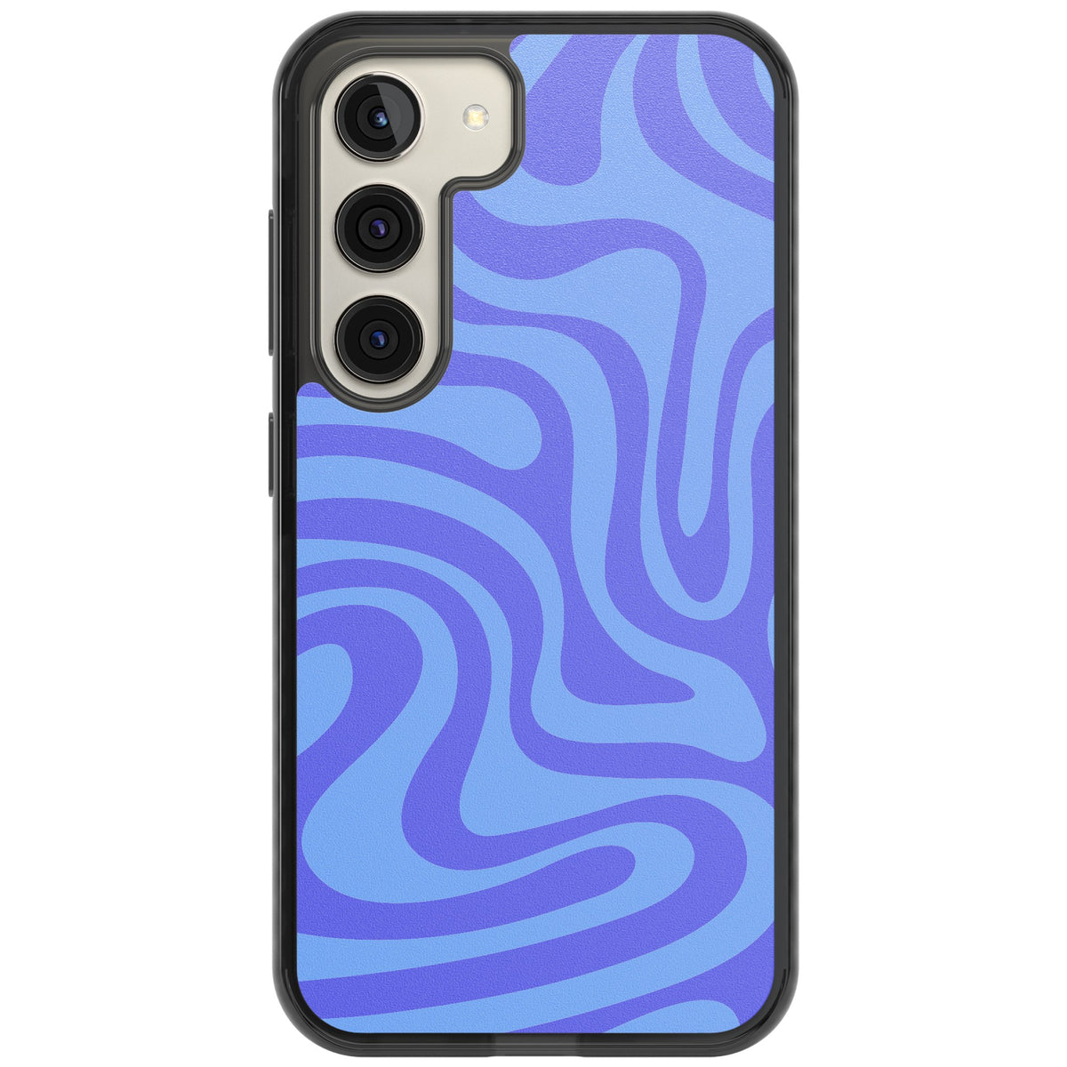 Tranquil Waves Samsung S22 / Samsung S22 Plus / Samsung S23 / Samsung S23 Plus / Samsung S24 / Samsung S24 Plus Impact Black Phone Case front