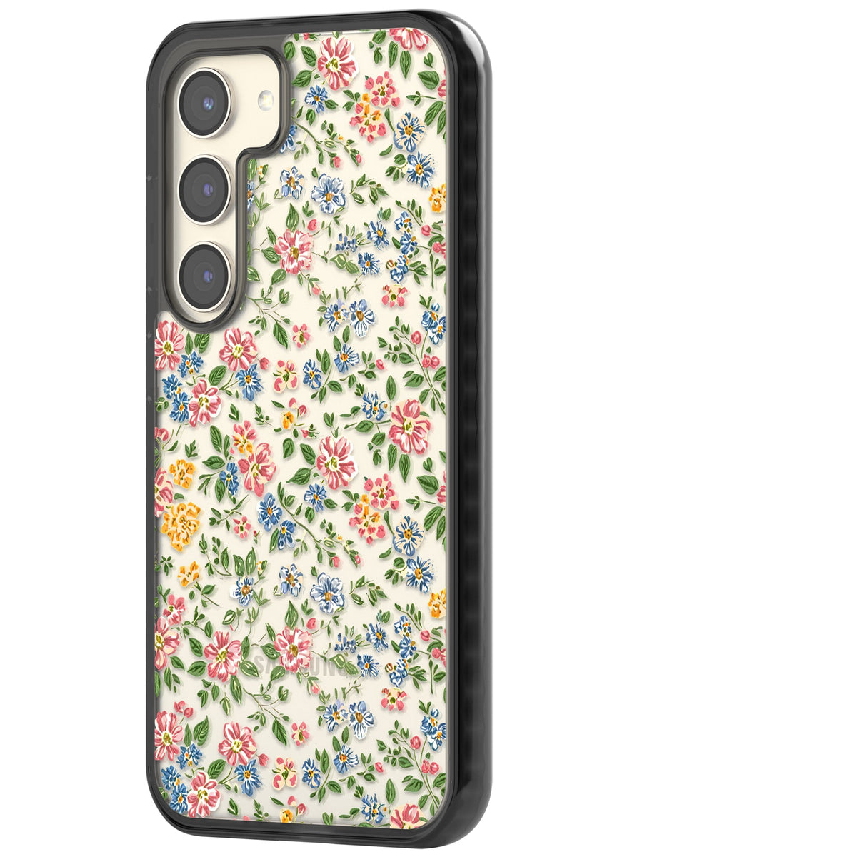 Soft Meadow Samsung S22 / Samsung S22 Plus / Samsung S23 / Samsung S23 Plus / Samsung S24 / Samsung S24 Plus Impact Black Phone Case side