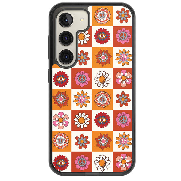 Autumn Flower Check