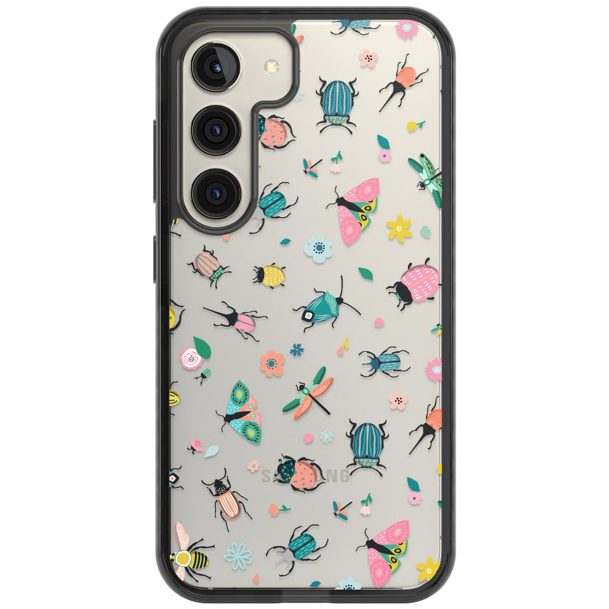 Bug Life Samsung S22 / Samsung S22 Plus / Samsung S23 / Samsung S23 Plus / Samsung S24 / Samsung S24 Plus Impact Black Phone Case front
