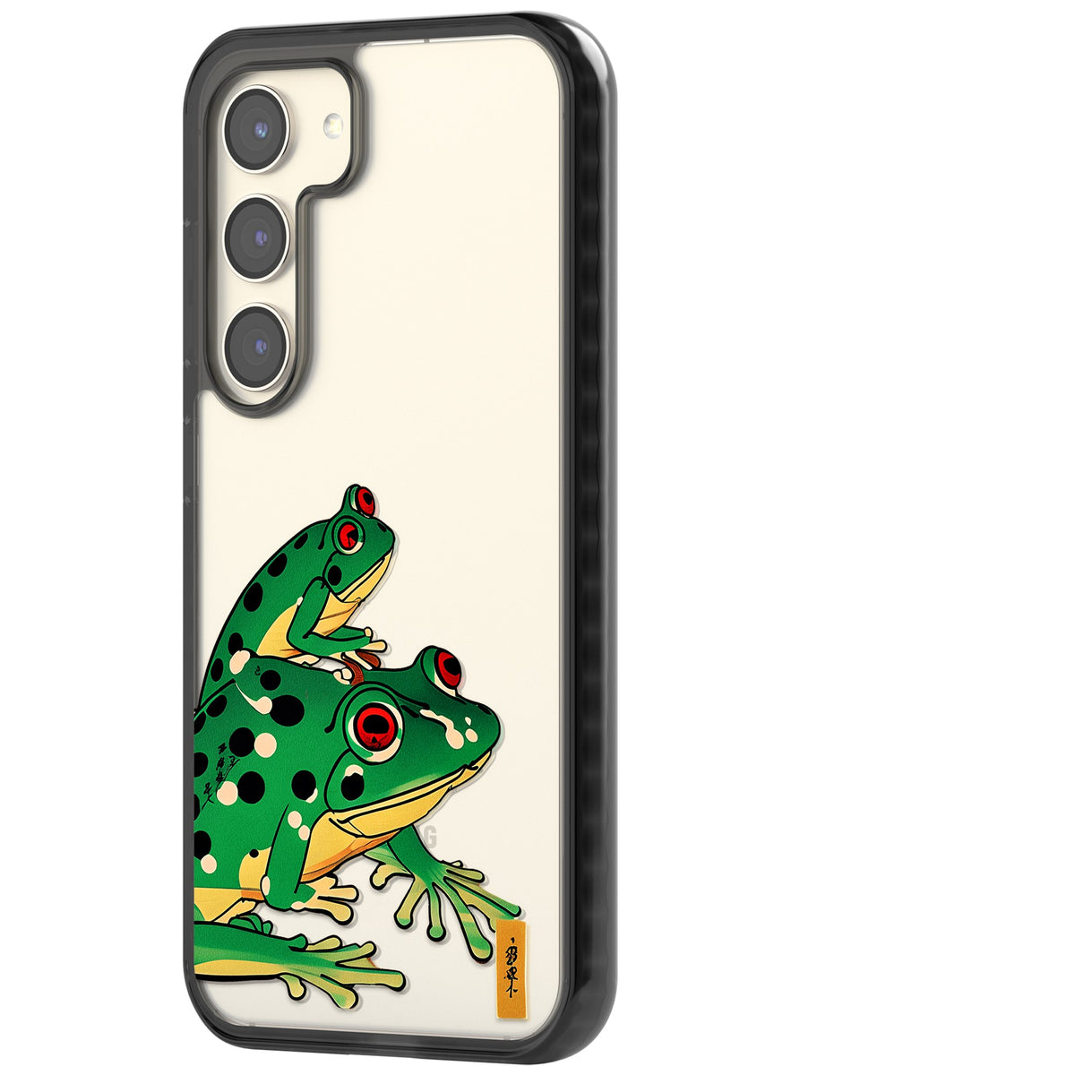 Jade Leap Samsung S22 / Samsung S22 Plus / Samsung S23 / Samsung S23 Plus / Samsung S24 / Samsung S24 Plus Impact Black Phone Case side