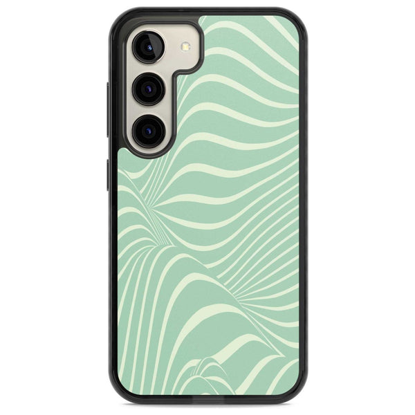 Mint Green Distorted Line