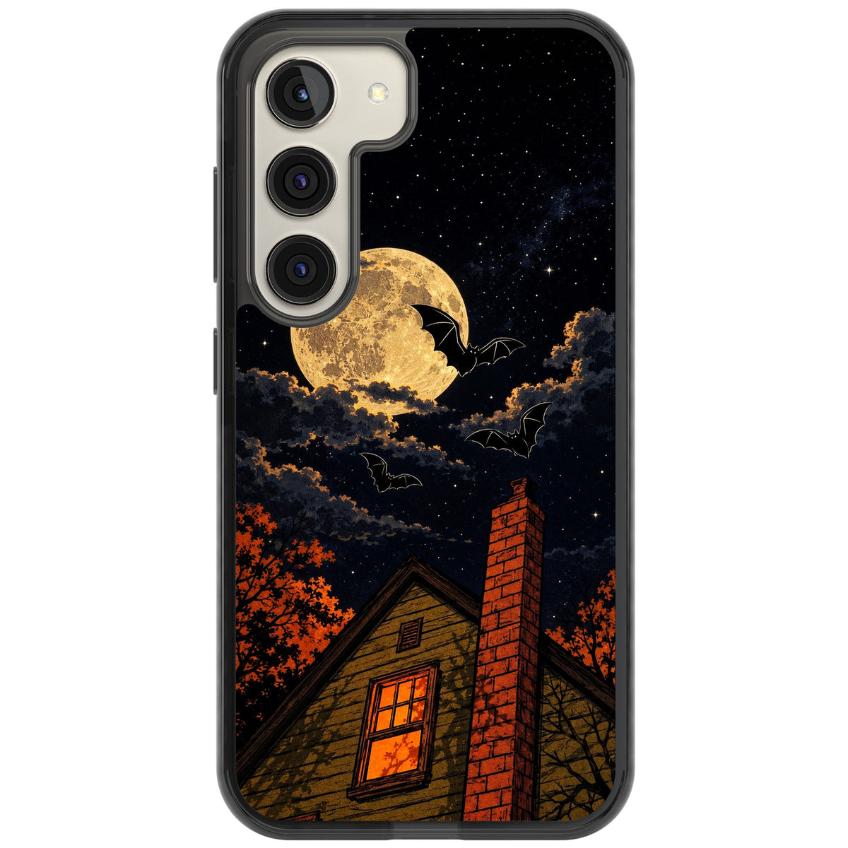 Hollows Eve Samsung S22 / Samsung S22 Plus / Samsung S23 / Samsung S23 Plus / Samsung S24 / Samsung S24 Plus Impact Black Phone Case front