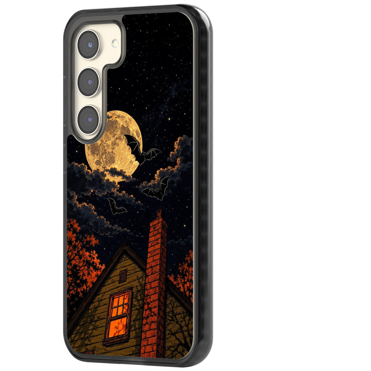 Hollows Eve Samsung S22 / Samsung S22 Plus / Samsung S23 / Samsung S23 Plus / Samsung S24 / Samsung S24 Plus Impact Black Phone Case side