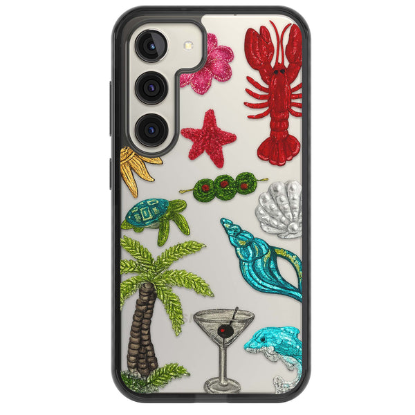 Painted Coastal Pattern