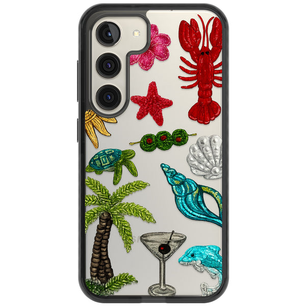 Painted Coastal Pattern