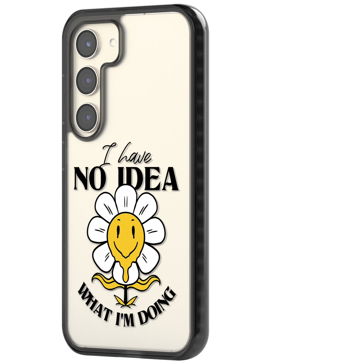 No Idea Samsung S22 / Samsung S22 Plus / Samsung S23 / Samsung S23 Plus / Samsung S24 / Samsung S24 Plus Impact Black Phone Case side