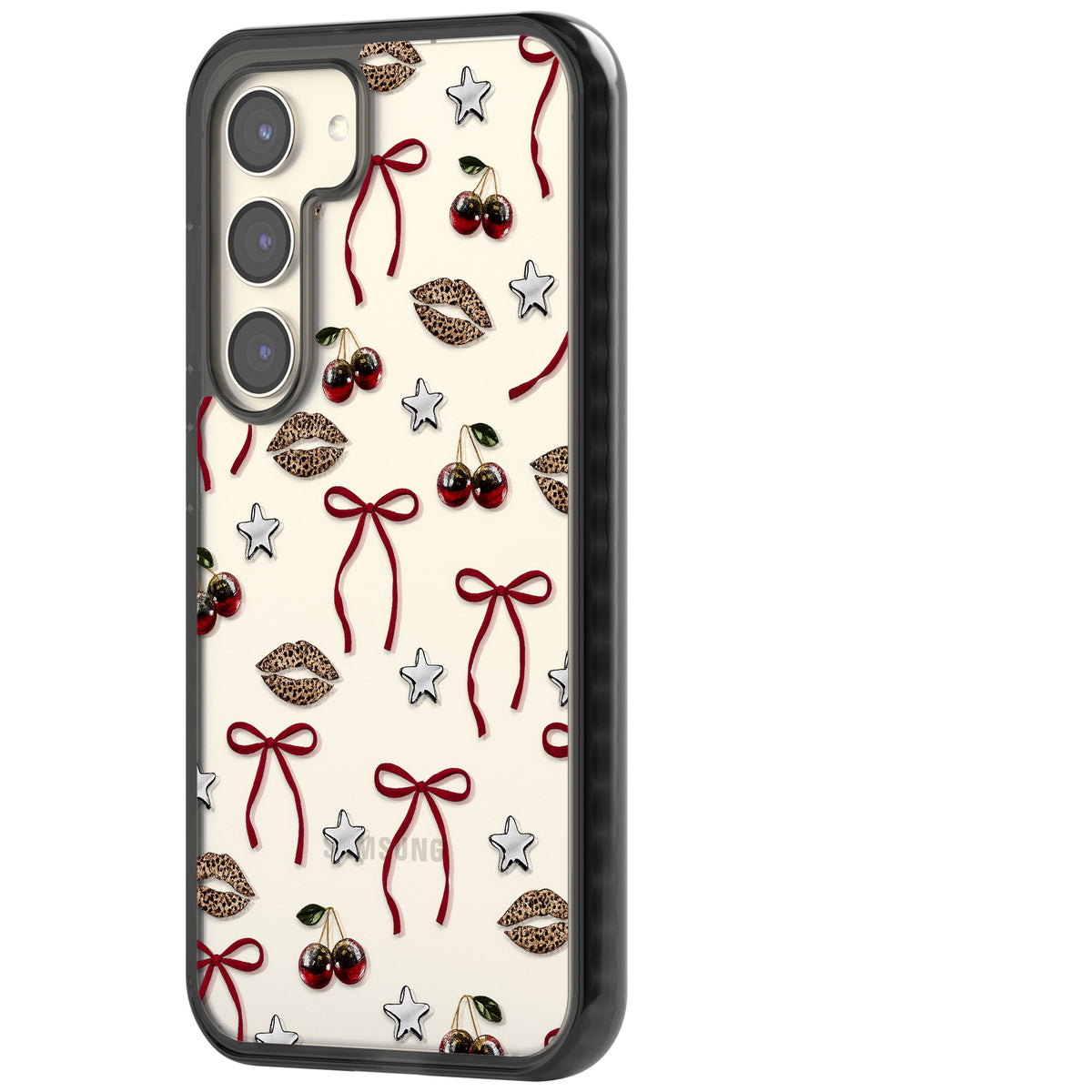 Starlet Samsung S22 / Samsung S22 Plus / Samsung S23 / Samsung S23 Plus / Samsung S24 / Samsung S24 Plus Impact Black Phone Case side