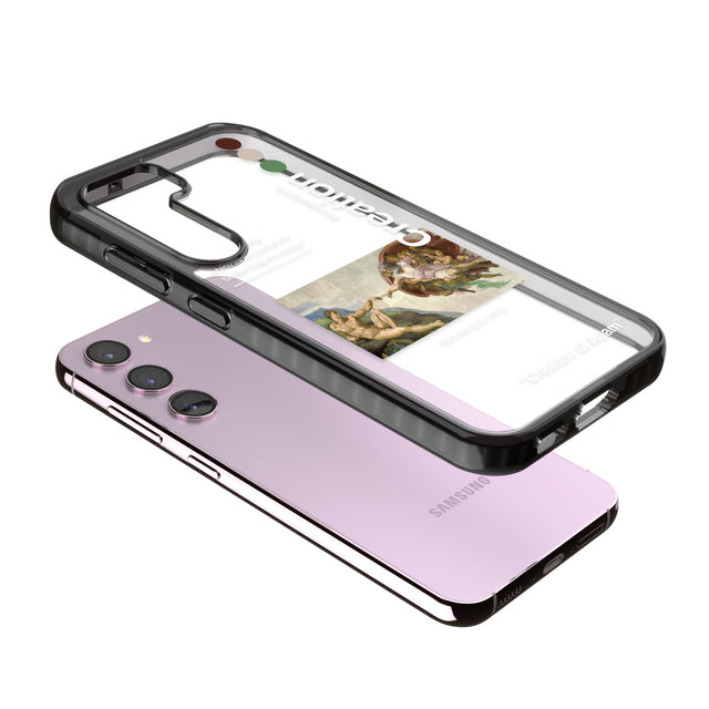 Creation of Adam - Michelangelo Impact Phone Case for Samsung Galaxy S24, Samsung Galaxy S23, Samsung Galaxy S22