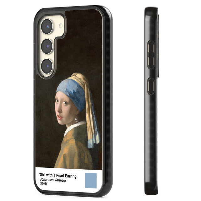 Girl with a Pearl Earring Impact Phone Case for Samsung Galaxy S24, Samsung Galaxy S23, Samsung Galaxy S22