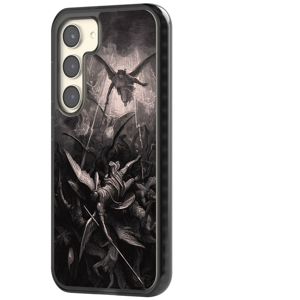 Paradise Lost Samsung S22 / Samsung S22 Plus / Samsung S23 / Samsung S23 Plus / Samsung S24 / Samsung S24 Plus Impact Black Phone Case side