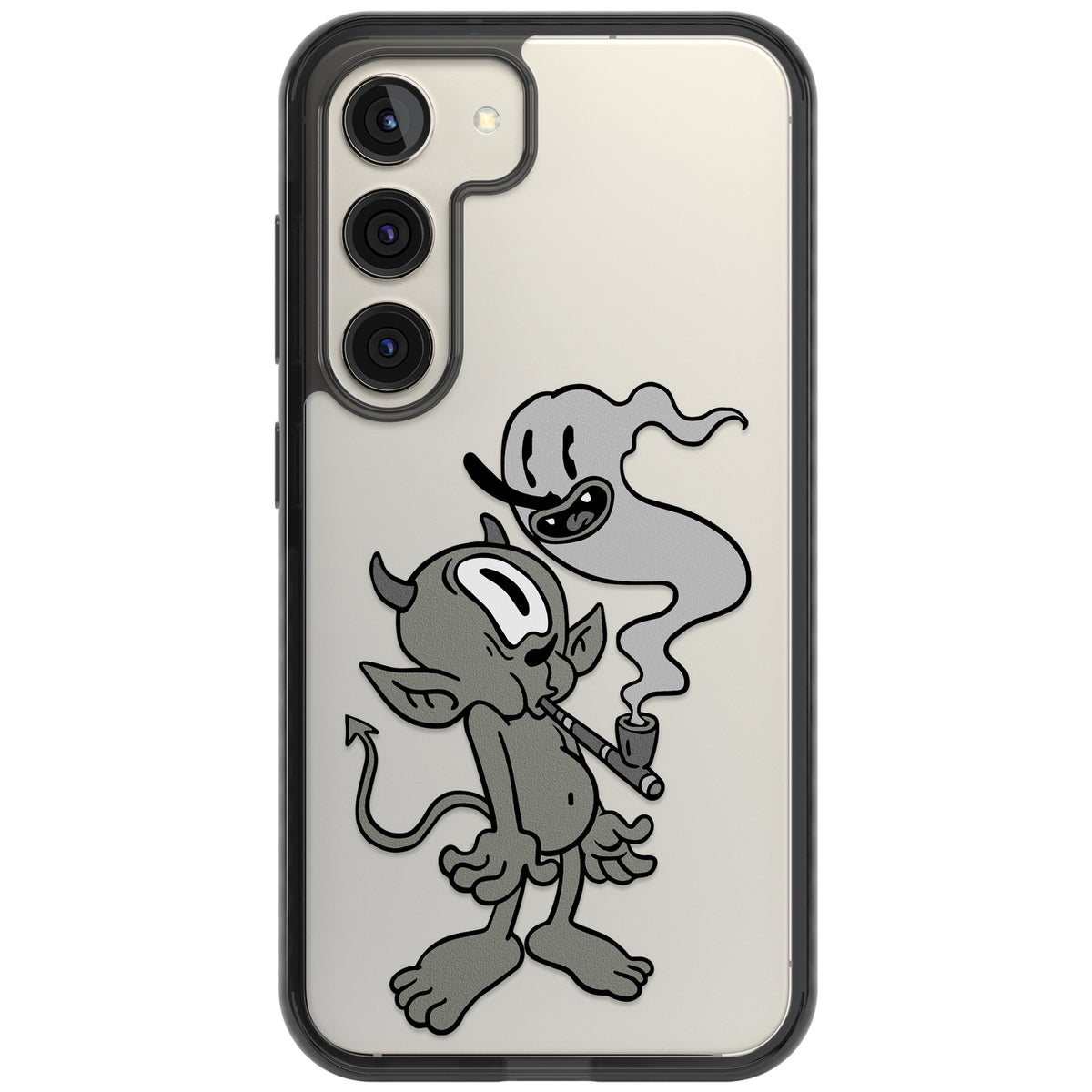 Pipe Goblin Samsung S22 / Samsung S22 Plus / Samsung S23 / Samsung S23 Plus / Samsung S24 / Samsung S24 Plus Impact Black Phone Case front