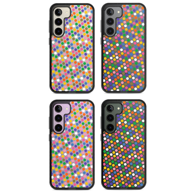 Multicolour Polka-dot Fiesta Impact Phone Case for Samsung Galaxy S24, Samsung Galaxy S23, Samsung Galaxy S22