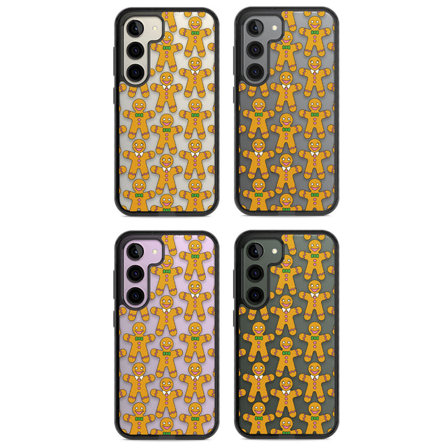 Gingerbread Cookie Pattern Impact Phone Case for Samsung Galaxy S24, Samsung Galaxy S23, Samsung Galaxy S22
