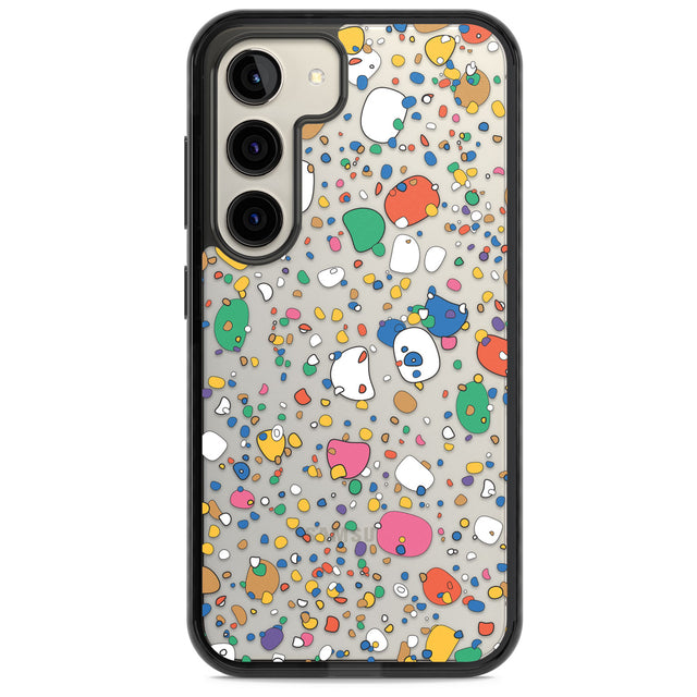 Colourful Confetti Pebbles Impact Phone Case for Samsung Galaxy S24, Samsung Galaxy S23, Samsung Galaxy S22