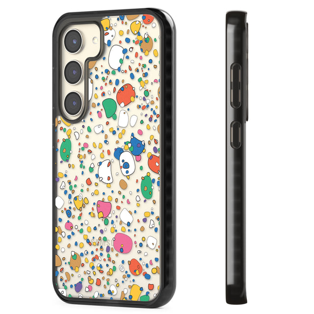 Colourful Confetti Pebbles Impact Phone Case for Samsung Galaxy S24, Samsung Galaxy S23, Samsung Galaxy S22