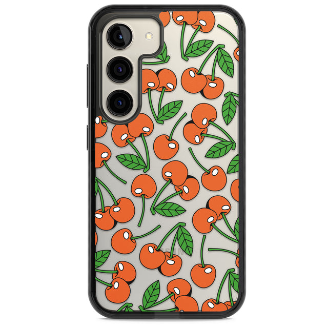 Orchard Fresh Cherries Impact Phone Case for Samsung Galaxy S24, Samsung Galaxy S23, Samsung Galaxy S22