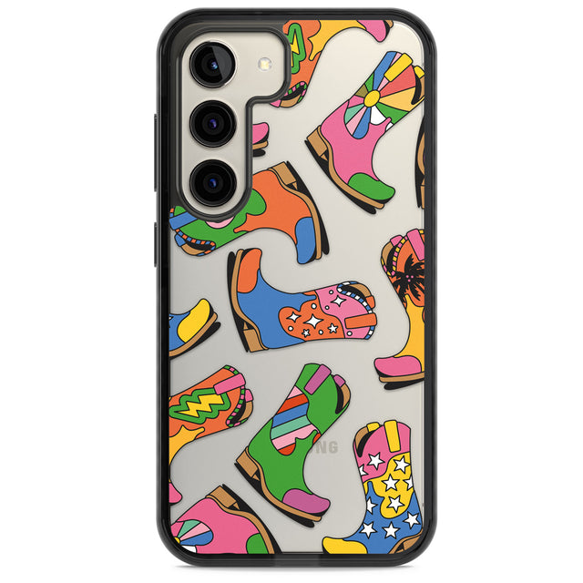 Starburst Boots Impact Phone Case for Samsung Galaxy S24, Samsung Galaxy S23, Samsung Galaxy S22