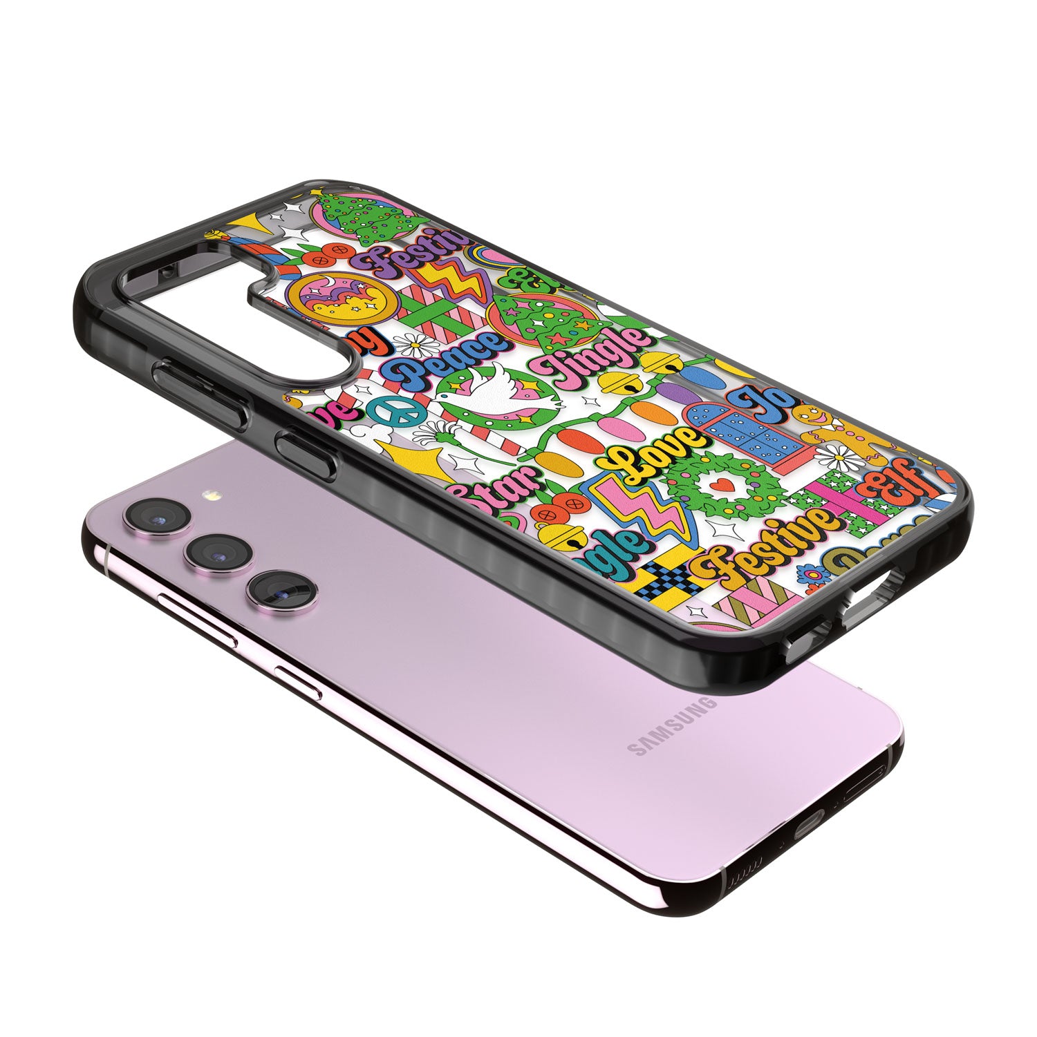 Peace & Festivities Impact Phone Case for Samsung Galaxy S24, Samsung Galaxy S23, Samsung Galaxy S22