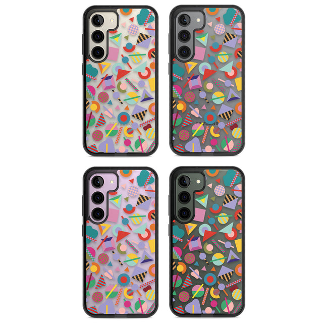 Retro Carnival Shapes Impact Phone Case for Samsung Galaxy S24, Samsung Galaxy S23, Samsung Galaxy S22
