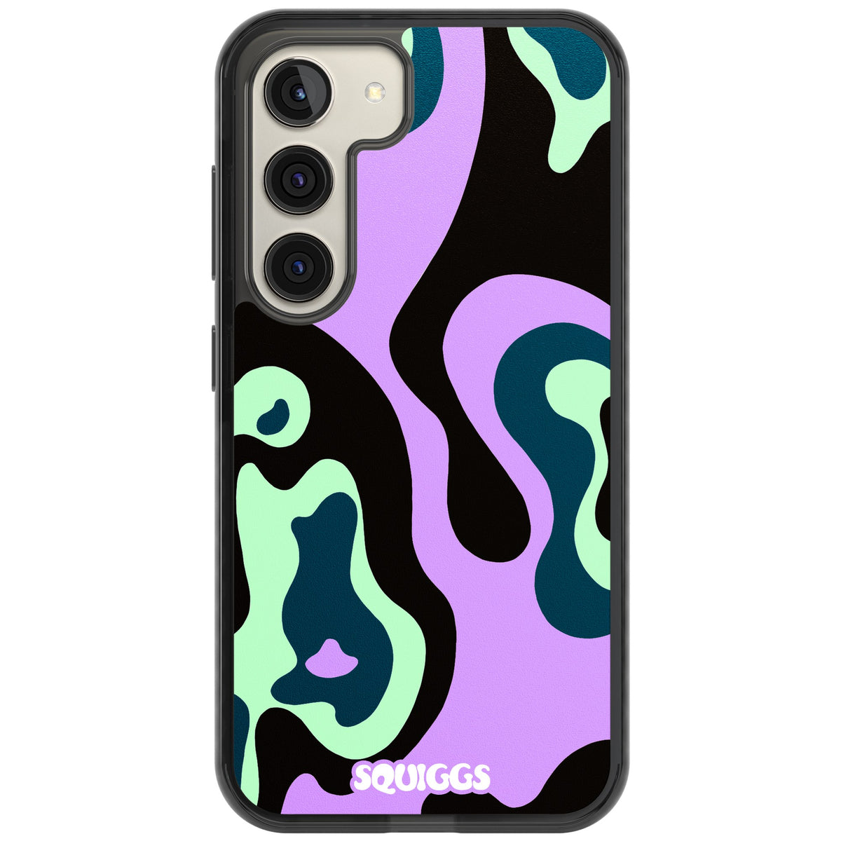 Purple River Samsung S22 / Samsung S22 Plus / Samsung S23 / Samsung S23 Plus / Samsung S24 / Samsung S24 Plus Impact Black Phone Case front