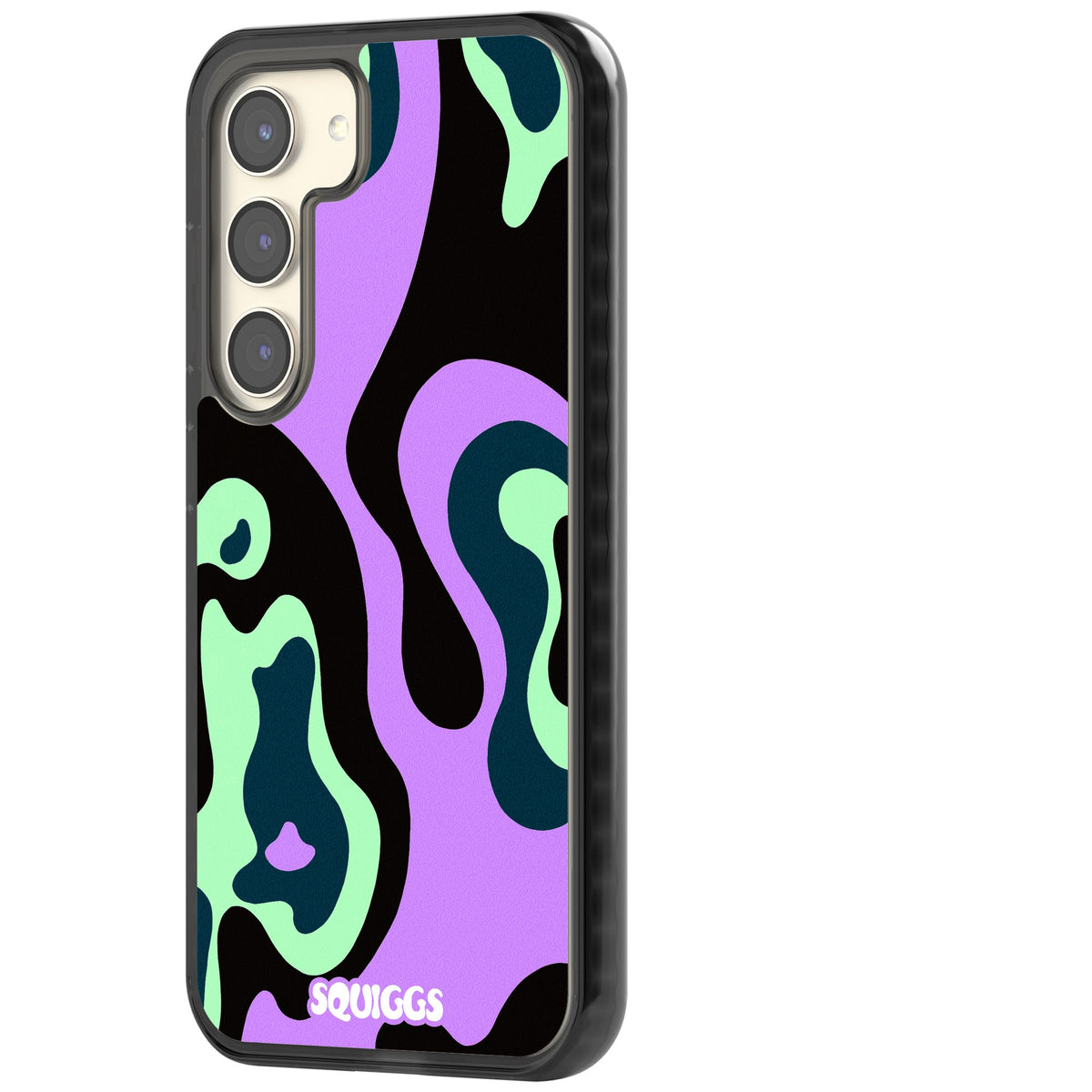 Purple River Samsung S22 / Samsung S22 Plus / Samsung S23 / Samsung S23 Plus / Samsung S24 / Samsung S24 Plus Impact Black Phone Case side