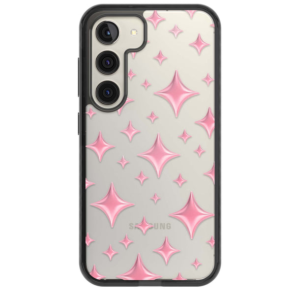 Pink Puff Sparkle Pattern