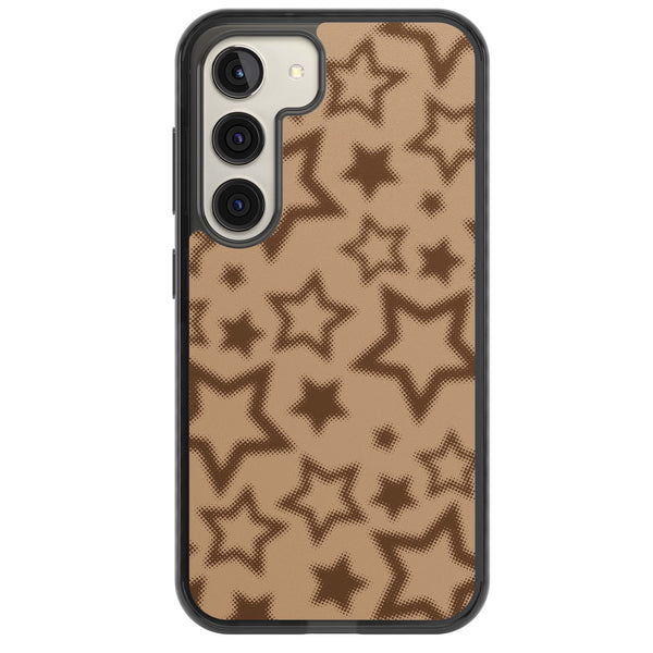 Latte Halftone Stars
