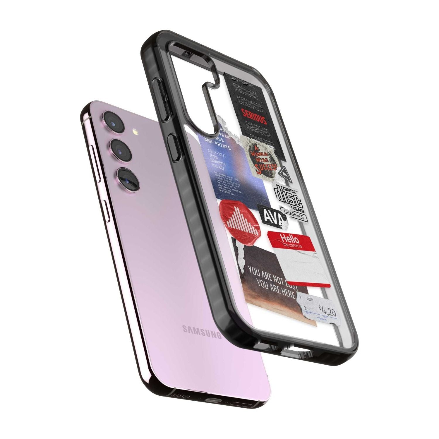 Red & Black Sticker Mix