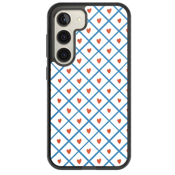 Lattice Love Hearts