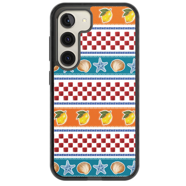 Coastal Italian Check Pattern