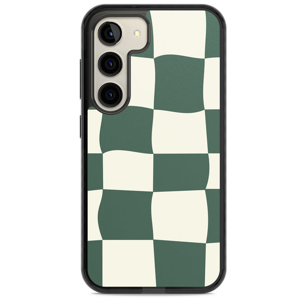 Matcha Wavy Check