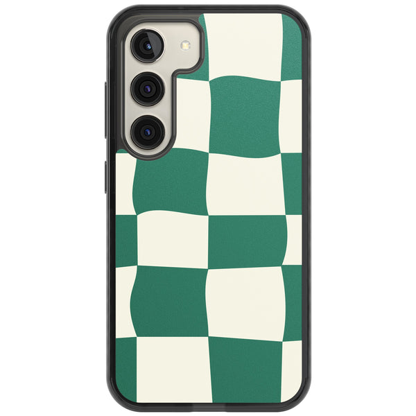Matcha Wavy Check