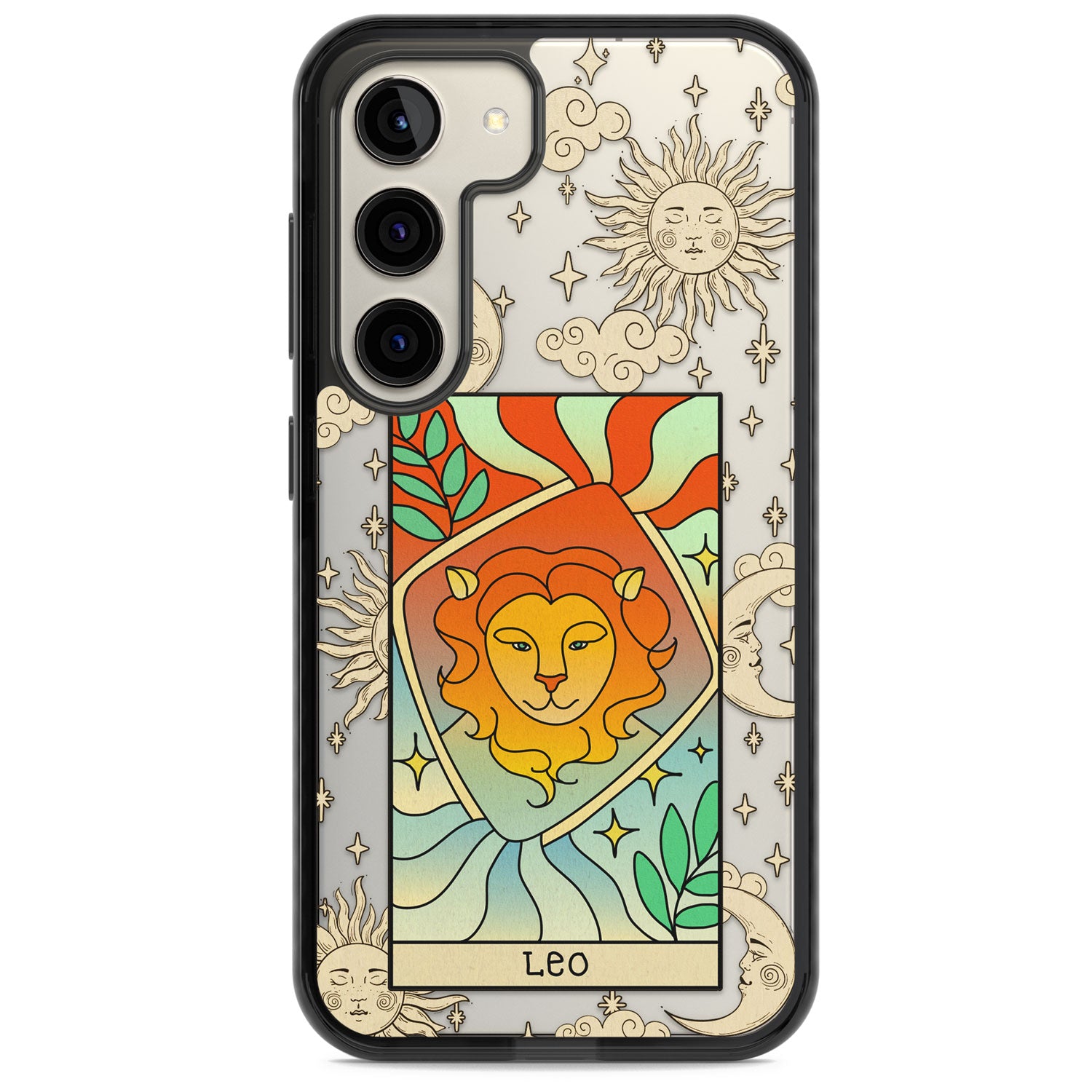 Celestial Zodiac - Leo Impact Phone Case for Samsung Galaxy S24, Samsung Galaxy S23, Samsung Galaxy S22