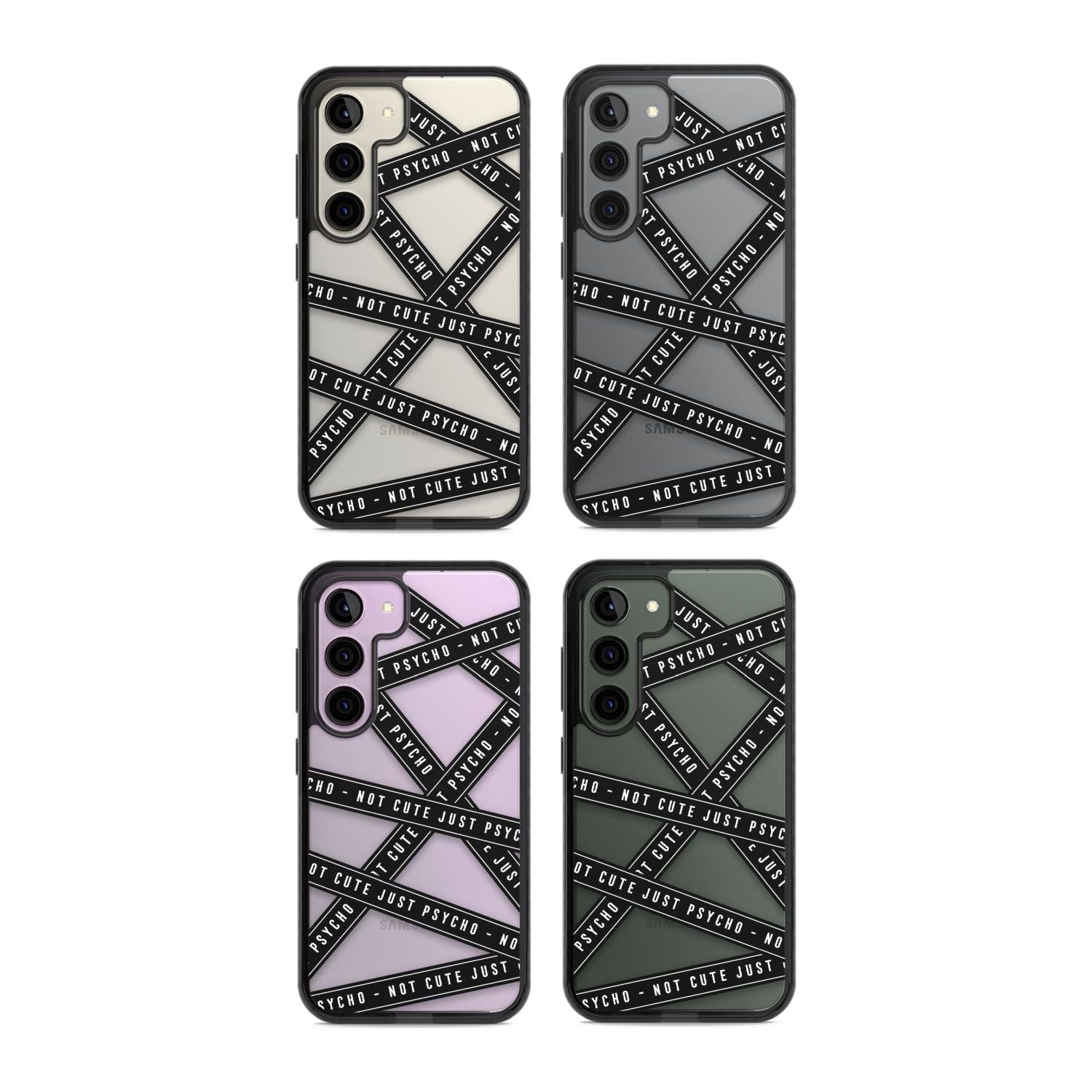 Caution Tape (Clear) Not Cute Just Psycho Phone Case iPhone 15 Pro Max / Black Impact Case,iPhone 15 Plus / Black Impact Case,iPhone 15 Pro / Black Impact Case,iPhone 15 / Black Impact Case,iPhone 15 Pro Max / Impact Case,iPhone 15 Plus / Impact Case,iPhone 15 Pro / Impact Case,iPhone 15 / Impact Case,iPhone 15 Pro Max / Magsafe Black Impact Case,iPhone 15 Plus / Magsafe Black Impact Case,iPhone 15 Pro / Magsafe Black Impact Case,iPhone 15 / Magsafe Black Impact Case,iPhone 14 Pro Max / Black Impact Case,iP