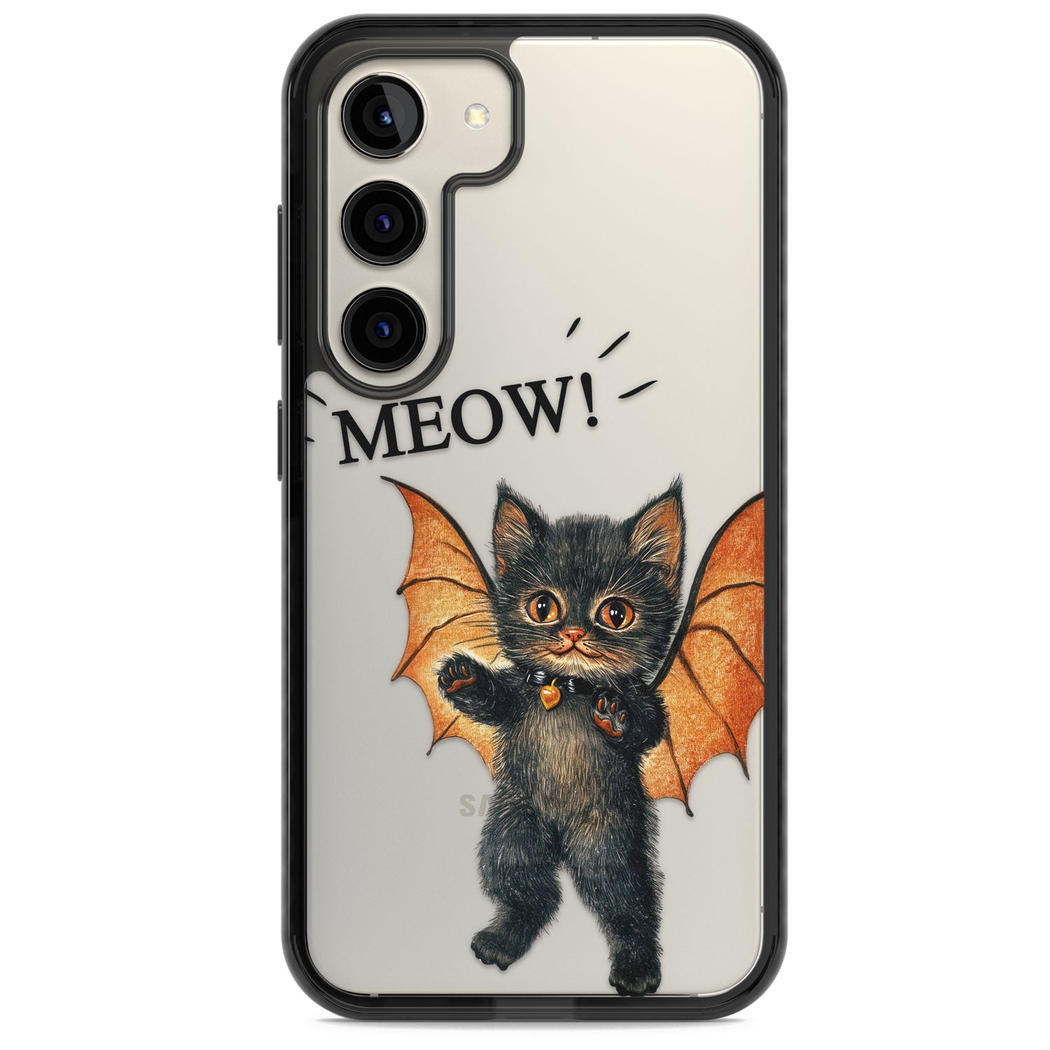 MEOW! Impact Phone Case for Samsung Galaxy S24, Samsung Galaxy S23, Samsung Galaxy S22
