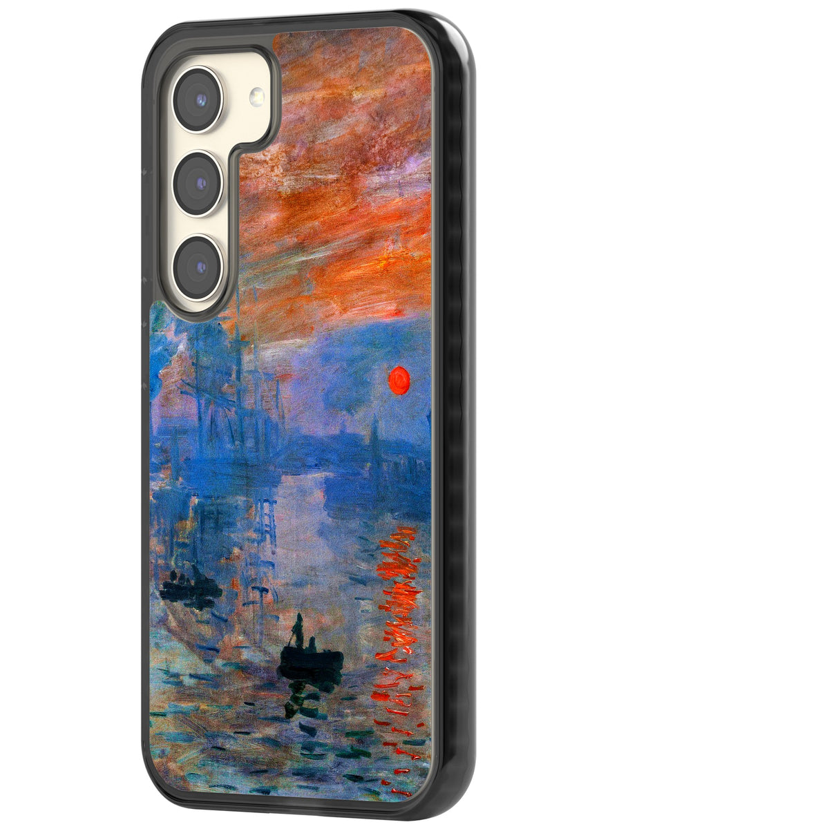 Impression, Sunrise Samsung S22 / Samsung S22 Plus / Samsung S23 / Samsung S23 Plus / Samsung S24 / Samsung S24 Plus Impact Black Phone Case side