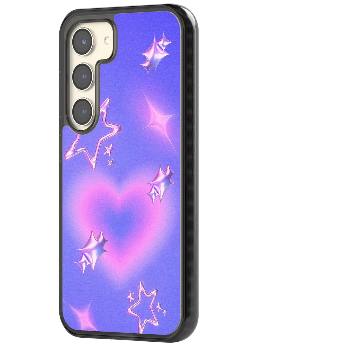 Soft Sugar Samsung S22 / Samsung S22 Plus / Samsung S23 / Samsung S23 Plus / Samsung S24 / Samsung S24 Plus Impact Black Phone Case side